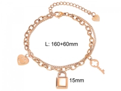 HY Wholesale Bracelets Stainless Steel 316L Bracelets-HY006B510