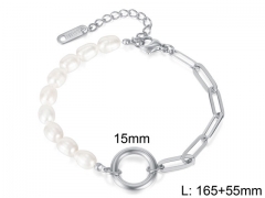 HY Wholesale Bracelets Stainless Steel 316L Bracelets-HY006B158