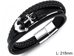 HY Wholesale Jewelry Fashion Bracelets (Leather)-HY006B242