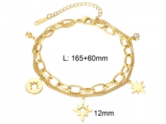 HY Wholesale Bracelets Stainless Steel 316L Bracelets-HY006B415
