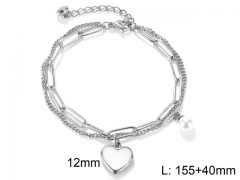 HY Wholesale Bracelets Stainless Steel 316L Bracelets-HY006B038