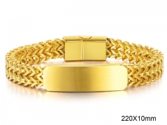HY Wholesale Bracelets Stainless Steel 316L Bracelets-HY006B256