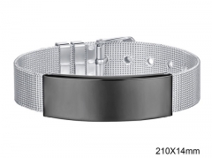 HY Wholesale Bracelets Stainless Steel 316L Bracelets-HY006B270