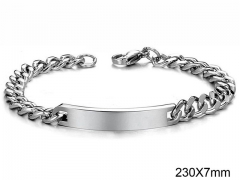 HY Wholesale Bracelets Stainless Steel 316L Bracelets-HY006B010