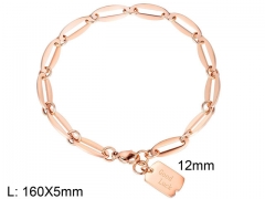 HY Wholesale Bracelets Stainless Steel 316L Bracelets-HY006B059