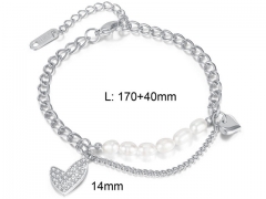 HY Wholesale Bracelets Stainless Steel 316L Bracelets-HY006B391