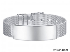 HY Wholesale Bracelets Stainless Steel 316L Bracelets-HY006B267
