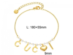 HY Wholesale Bracelets Stainless Steel 316L Bracelets-HY006B436