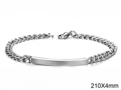 HY Wholesale Bracelets Stainless Steel 316L Bracelets-HY006B011