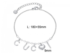 HY Wholesale Bracelets Stainless Steel 316L Bracelets-HY006B435