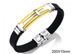 HY Wholesale Bracelets Stainless Steel 316L Bracelets-HY006B114