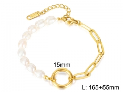HY Wholesale Bracelets Stainless Steel 316L Bracelets-HY006B157