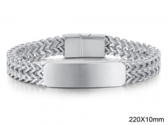 HY Wholesale Bracelets Stainless Steel 316L Bracelets-HY006B255