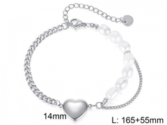 HY Wholesale Bracelets Stainless Steel 316L Bracelets-HY006B057