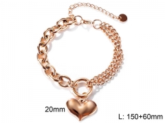 HY Wholesale Bracelets Stainless Steel 316L Bracelets-HY006B332