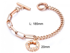 HY Wholesale Bracelets Stainless Steel 316L Bracelets-HY006B527