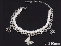 HY Wholesale Bracelets 316L Stainless Steel Jewelry Bracelets-HY0100B040