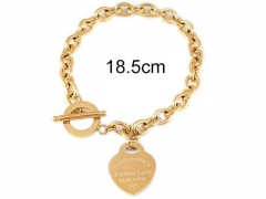 HY Wholesale Bracelets 316L Stainless Steel Jewelry Bracelets-HY0100B062