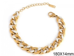 HY Wholesale Bracelets 316L Stainless Steel Jewelry Bracelets-HY0100B057
