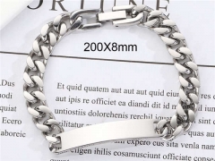 HY Wholesale Bracelets 316L Stainless Steel Jewelry Bracelets-HY0095B049