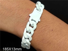 HY Wholesale Bracelets 316L Stainless Steel Jewelry Bracelets-HY0095B012