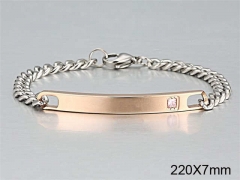 HY Wholesale Bracelets 316L Stainless Steel Jewelry Bracelets-HY0103B109
