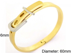 HY Wholesale Bangles Stainless Steel 316L Fashion Bangles-HY0097B008