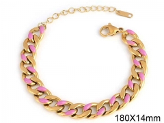 HY Wholesale Bracelets 316L Stainless Steel Jewelry Bracelets-HY0100B052