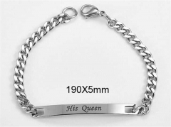 HY Wholesale Bracelets 316L Stainless Steel Jewelry Bracelets-HY0103B104