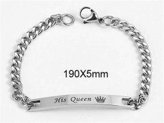 HY Wholesale Bracelets 316L Stainless Steel Jewelry Bracelets-HY0103B100