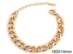 HY Wholesale Bracelets 316L Stainless Steel Jewelry Bracelets-HY0100B051