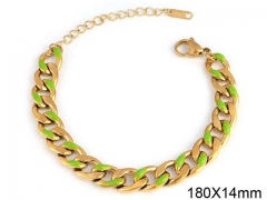 HY Wholesale Bracelets 316L Stainless Steel Jewelry Bracelets-HY0100B054