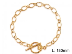HY Wholesale Bracelets 316L Stainless Steel Jewelry Bracelets-HY0100B010