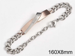 HY Wholesale Bracelets 316L Stainless Steel Jewelry Bracelets-HY0103B092