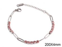 HY Wholesale Bracelets 316L Stainless Steel Jewelry Bracelets-HY0100B030