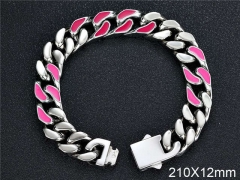 HY Wholesale Bracelets 316L Stainless Steel Jewelry Bracelets-HY0095B038