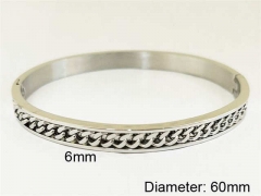 HY Wholesale Bangles Stainless Steel 316L Fashion Bangles-HY0097B023