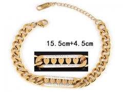 HY Wholesale Bracelets 316L Stainless Steel Jewelry Bracelets-HY0100B048