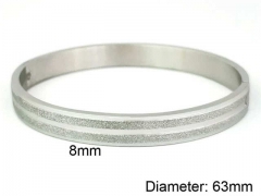 HY Wholesale Bangles Stainless Steel 316L Fashion Bangles-HY0097B213