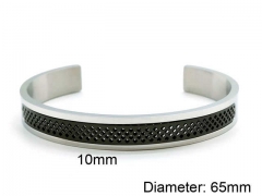 HY Wholesale Bangles Stainless Steel 316L Fashion Bangles-HY0097B181