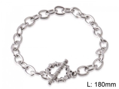 HY Wholesale Bracelets 316L Stainless Steel Jewelry Bracelets-HY0100B001