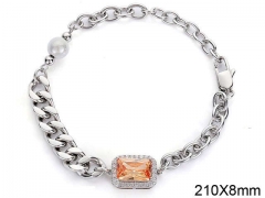 HY Wholesale Bracelets 316L Stainless Steel Jewelry Bracelets-HY0095B026