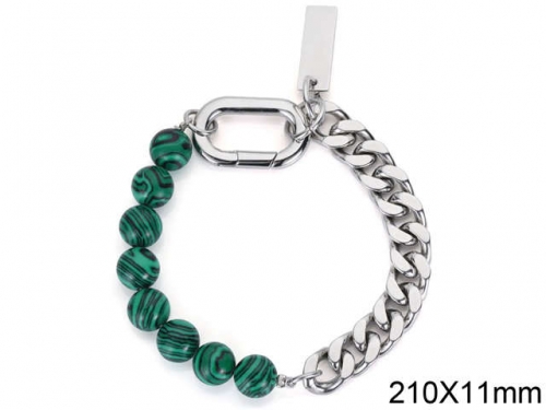 HY Wholesale Bracelets 316L Stainless Steel Jewelry Bracelets-HY0095B036