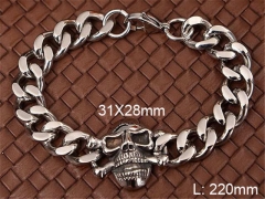 HY Wholesale Bracelets 316L Stainless Steel Jewelry Bracelets-HY0103B116
