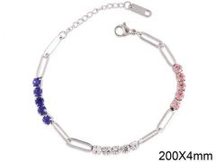 HY Wholesale Bracelets 316L Stainless Steel Jewelry Bracelets-HY0100B032