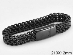 HY Wholesale Bracelets 316L Stainless Steel Jewelry Bracelets-HY0103B026