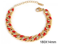 HY Wholesale Bracelets 316L Stainless Steel Jewelry Bracelets-HY0100B055