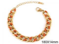 HY Wholesale Bracelets 316L Stainless Steel Jewelry Bracelets-HY0100B044