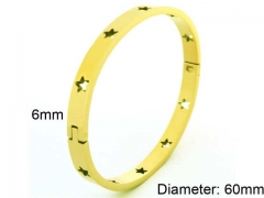 HY Wholesale Bangles Stainless Steel 316L Fashion Bangles-HY0097B055