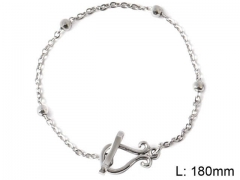 HY Wholesale Bracelets 316L Stainless Steel Jewelry Bracelets-HY0100B011